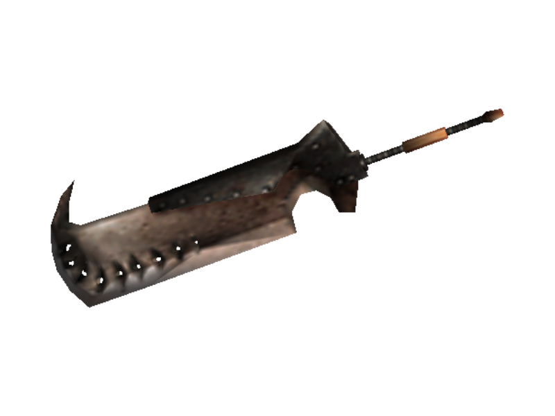 In-game render of weapon