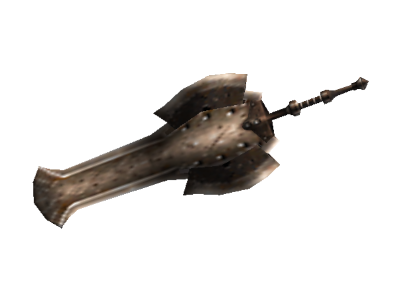 In-game render of weapon