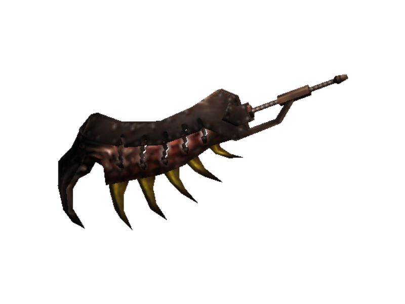 In-game render of weapon