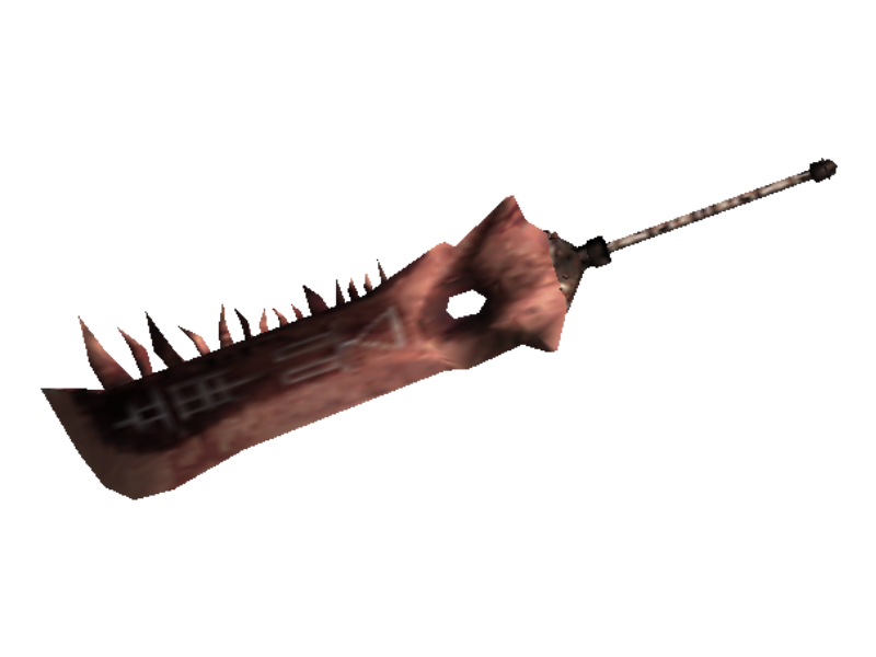 In-game render of weapon